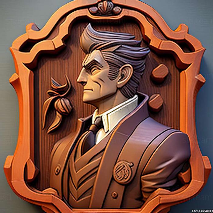 3D model Ace Attorney 5 game (STL)